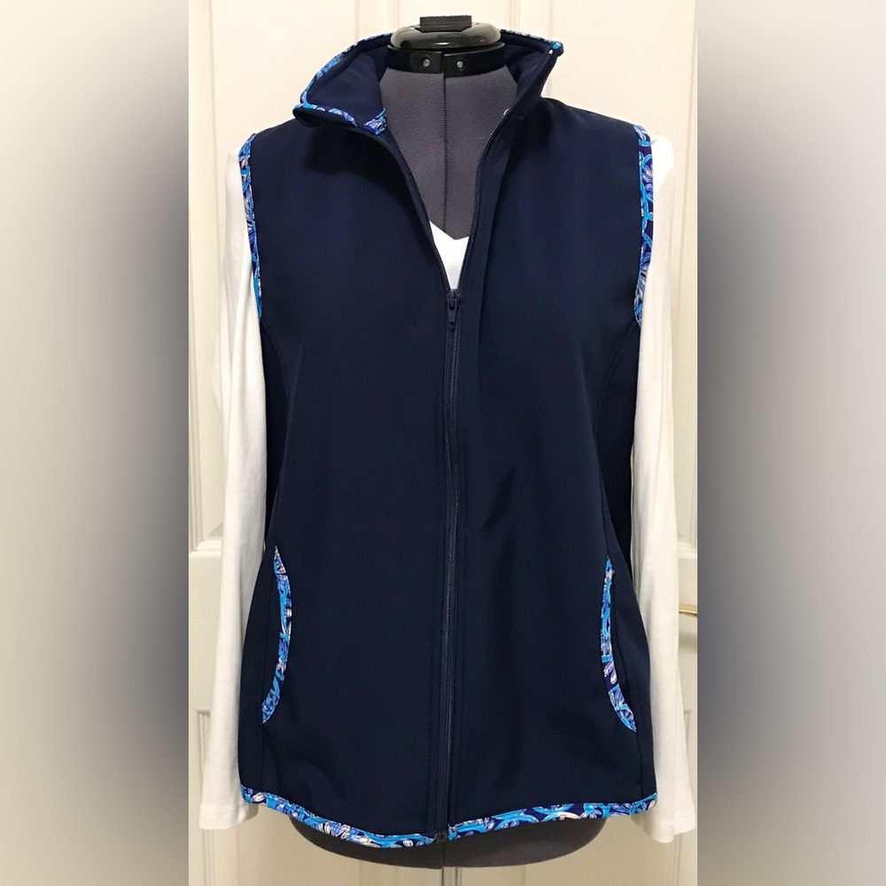 Southwind Apparel Navy Vest View 3